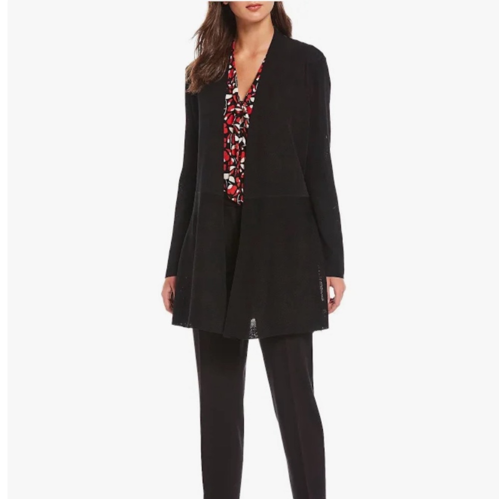 Ann Klein open front cardigan